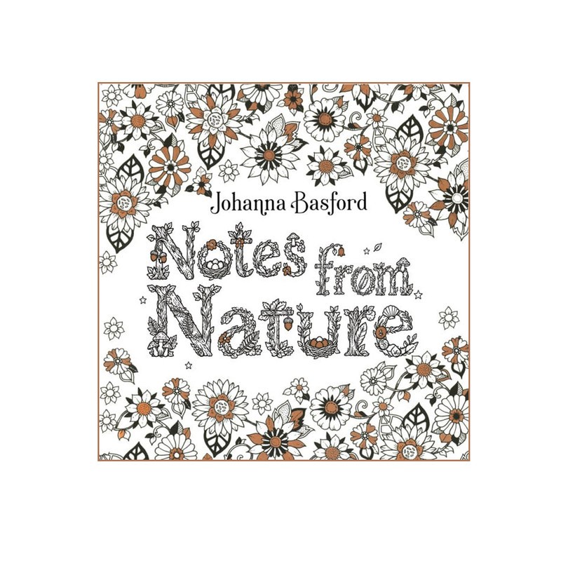 کتاب Notes from Nature اثر Johanna Basford انتشارات آینده کتاب