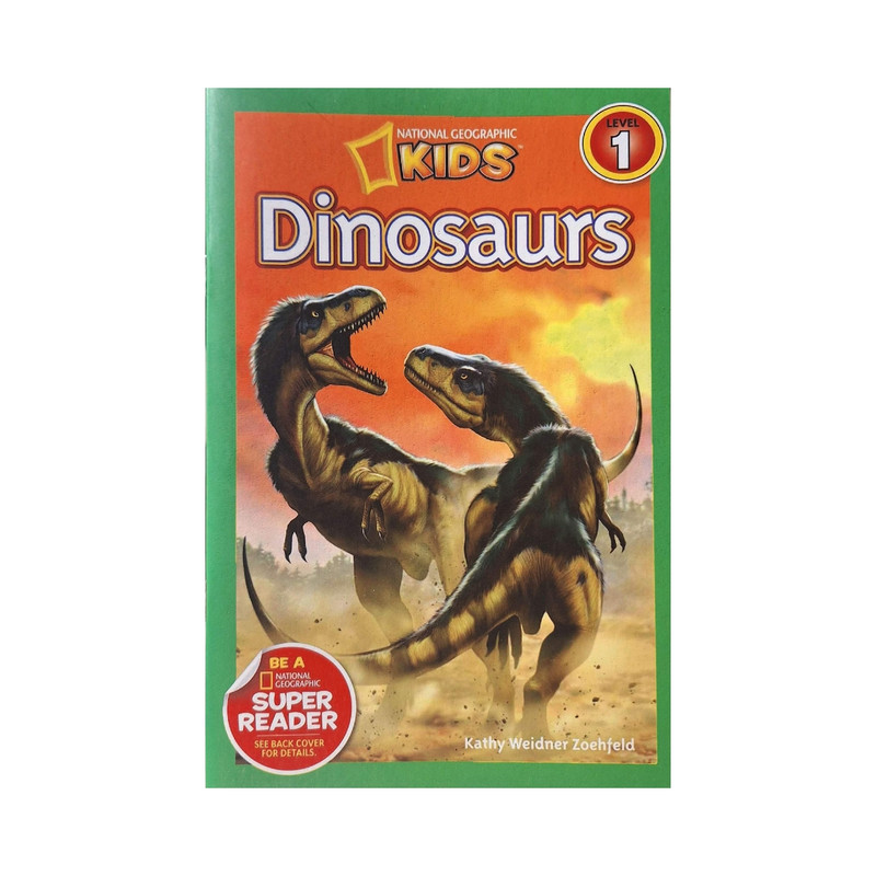 کتاب Dinosaurs اثر Kathleen weiner zoehfeld انتشارات بادام level 1