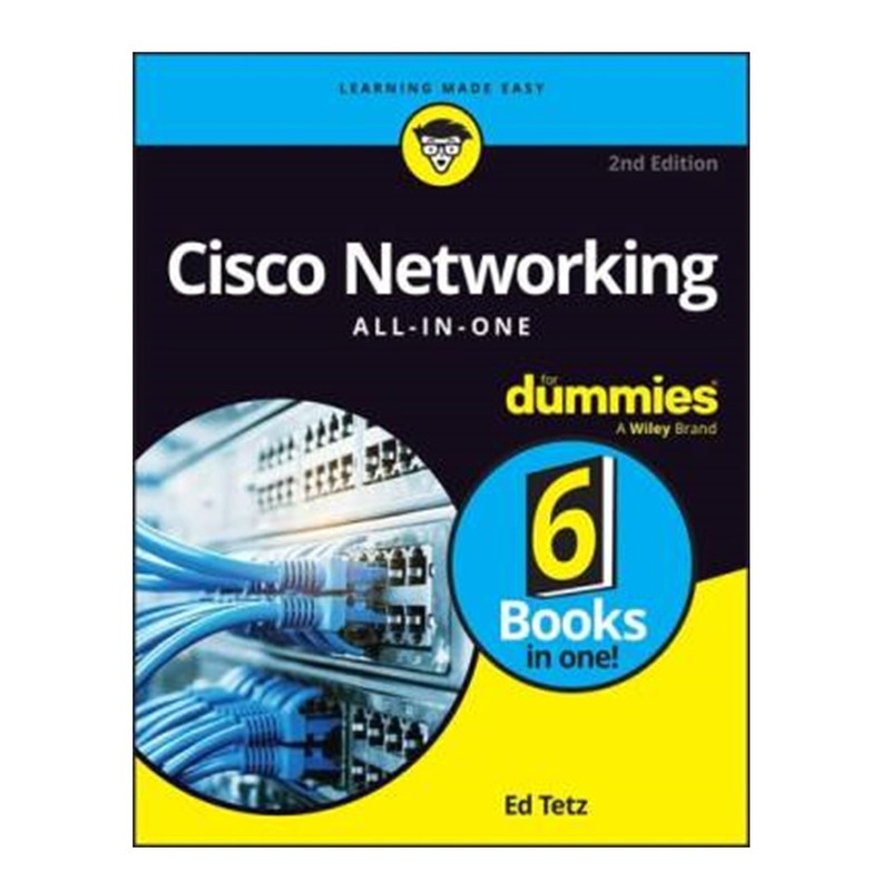 کتاب  Cisco Networking All-in-One For Dummies, 2nd اثر Edward Tetz انتشارات آوای مؤلف