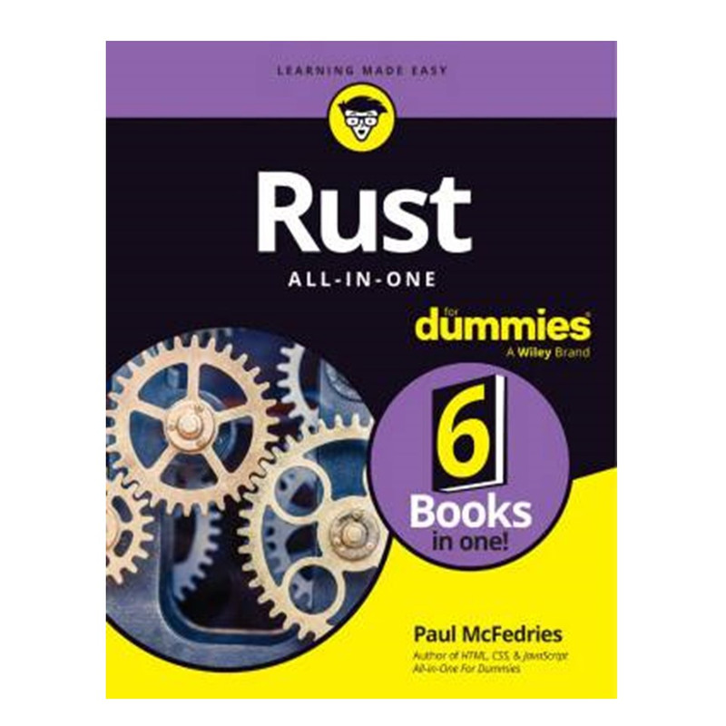 کتاب Rust All-in-One For Dummies اثر Paul McFedries انتشارات آوای مؤلف