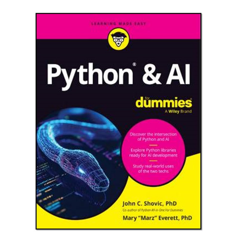 کتاب Python & AI For Dummies اثر جمعی از نویسندگان انتشارات آوای مؤلف