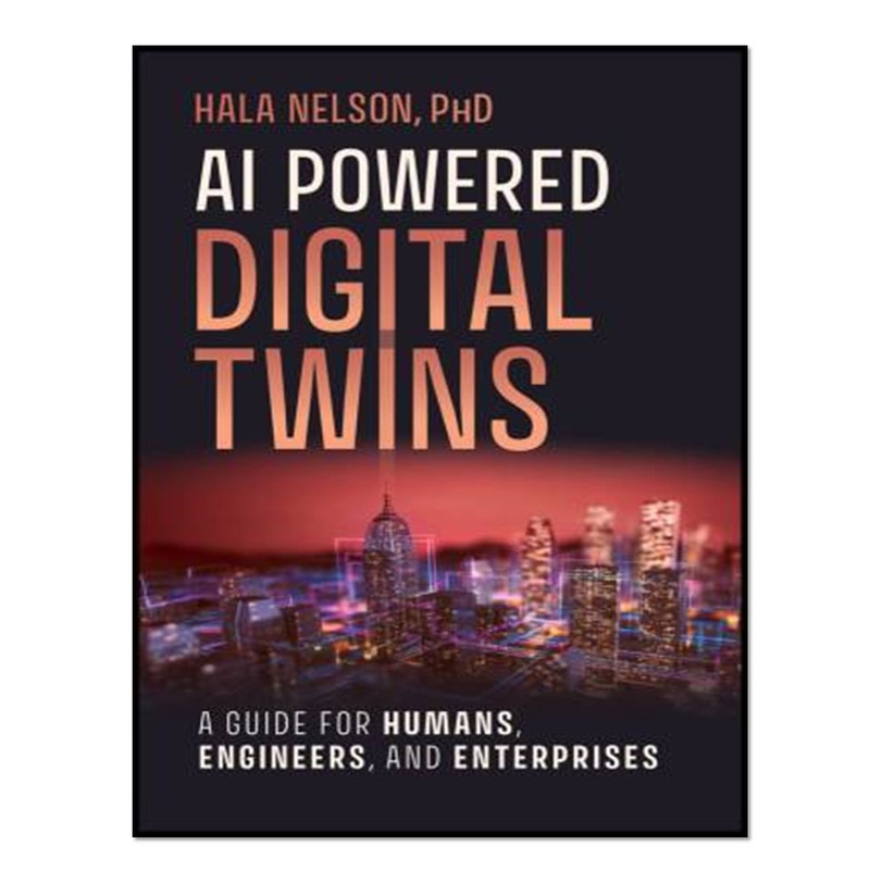 کتاب  Ai powered digital twins اثر Nelson Hala انتشارات آوای مؤلف
