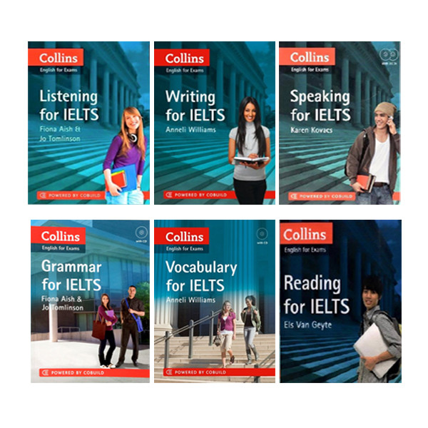 کتاب Collins English For Exams اثر جمعی از نویسندگان انتشارات Cobuild شش جلدی