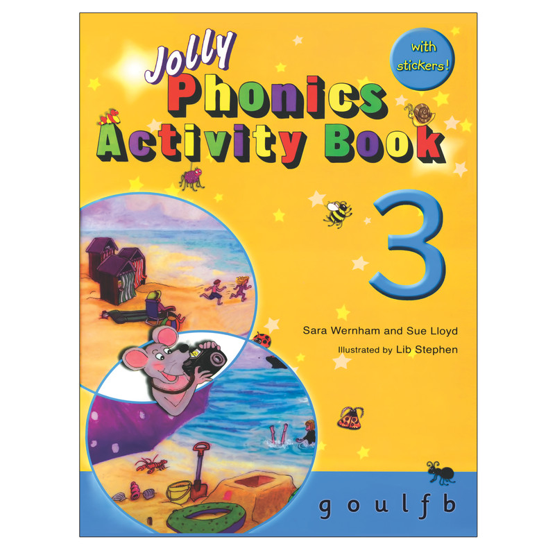 کتاب Jolly Phonics Activity Book 3 اثر Sue Lioyd and Sara Wernham انتشارات Jolly