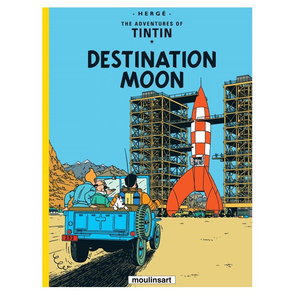 کتاب Tintin Destination Moon اثر جمعی از نویسندگان نشر Egmont