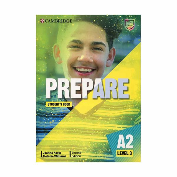 کتاب Prepare 2nd 3 - A2 اثر Joanna Kosta and Melanie Williams انتشارات کمبریج