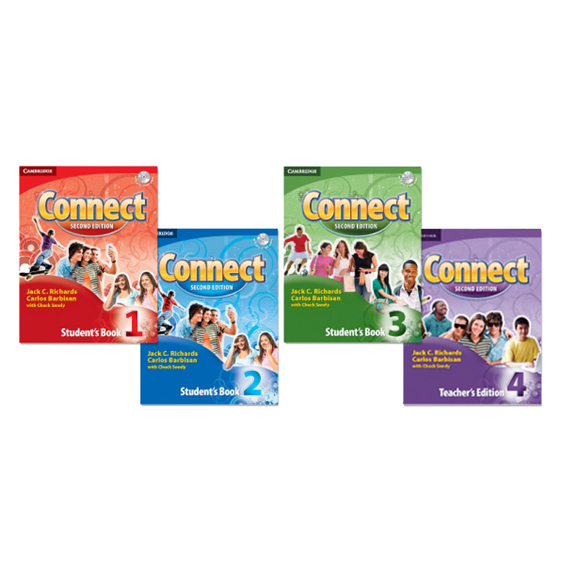 کتاب Connect 2nd اثر جمعی از نویسندگان انتشارات هدف نوین 4 جلدی