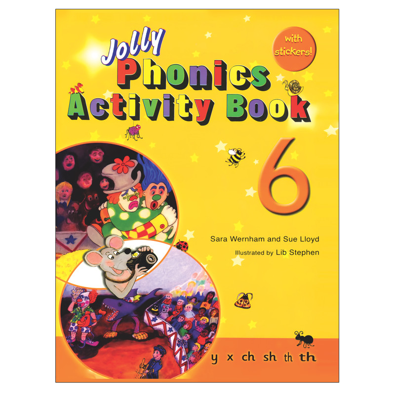کتاب Jolly Phonics Activity Book 6 اثر Sue Lioyd and Sara Wernham انتشارات Jolly