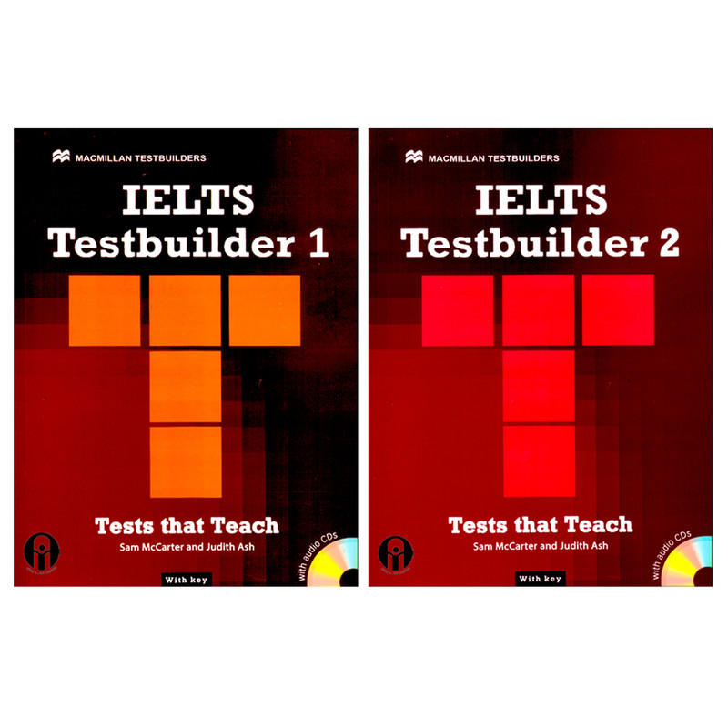 کتاب IELTS Test Builder اثر Sam McCarter And Judith Ash انتشارات الوندپویان دو جلدی