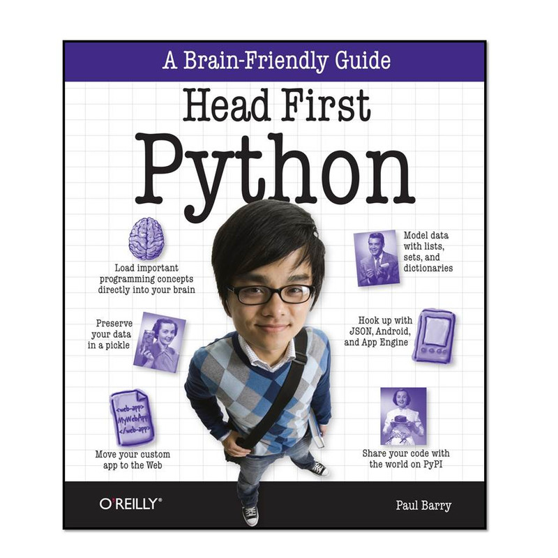 کتاب Head First Python اثر Paul Barry انتشارات O Reilly Media