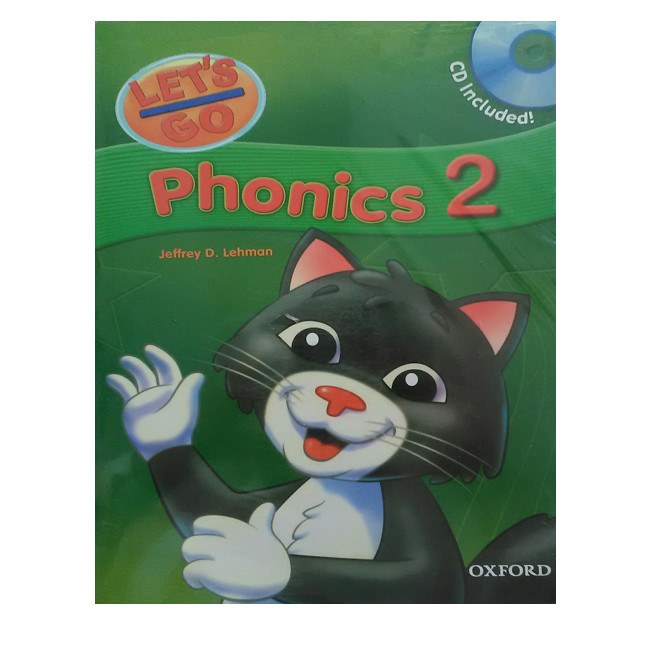 کتاب LETS GO Phonics 2 اثر Jeffrey D. Lehman انتشارات Oxford