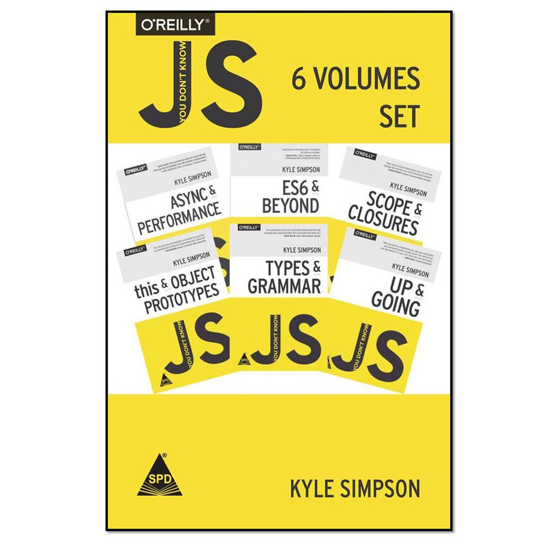 کتاب You Don’t Know JS Book Series اثر Kyle Simpson  انتشارات مؤلفین طلایی 6 جلدی
