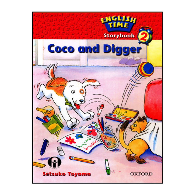 کتاب Storybook Coco and Digger اثر Setsuko Toyama انتشارات هدف نوین