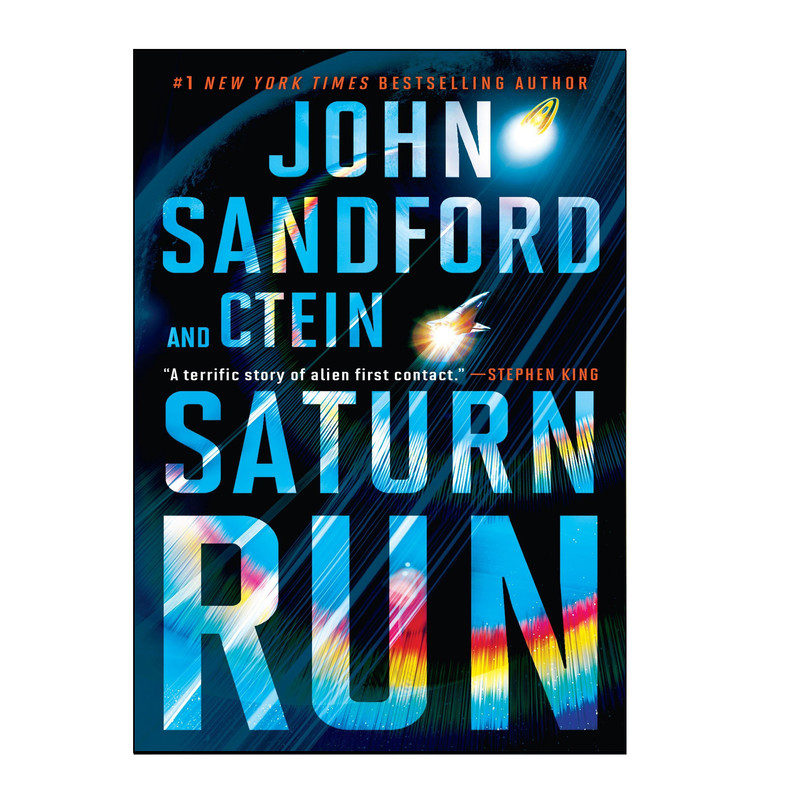 کتاب Saturn Run اثر John Sandford انتشارات هدف نوین