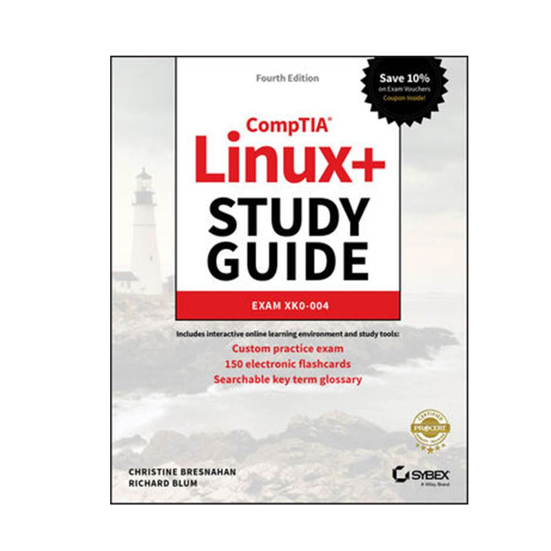 کتاب CompTIA Linux+ Study Guide: Exam XK0-004 4th Edition اثر Christine Bresnahan and Richard Blum انتشارات مؤلفین طلایی