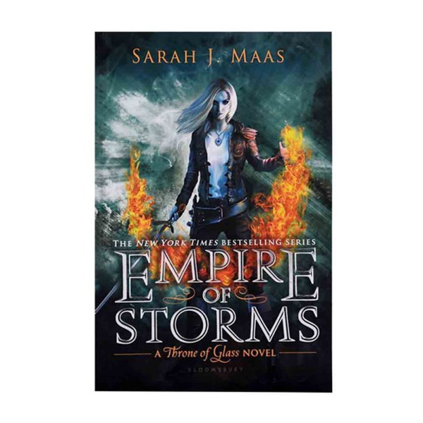 کتاب Empire of Storms A Throne of Glass Novel اثر Sarah J.Maas انتشارات زبان مهر