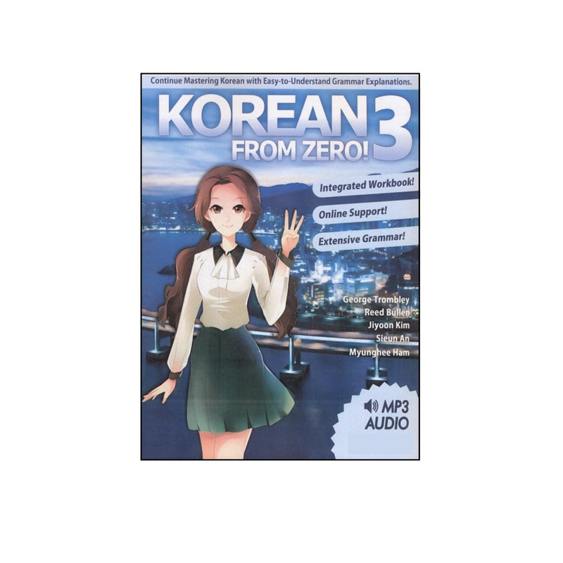 کتاب Korean From Zero! 3 اثر  George Trombley نشر Learn From Zero