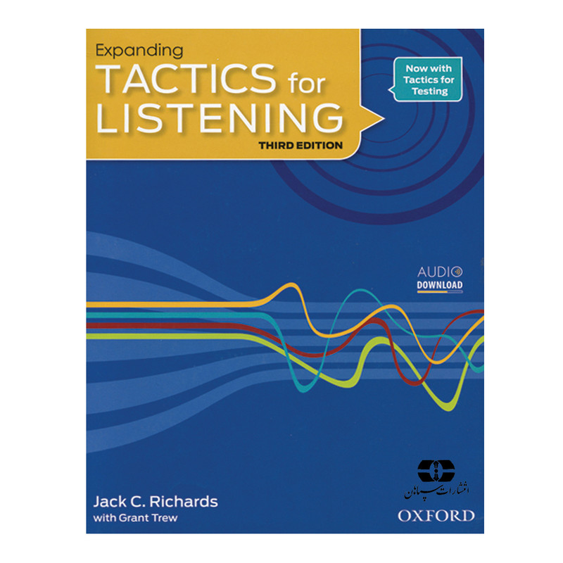 کتاب Expanding Tactics For Listening Third Edition اثر Jack C.Richards and Grant Trew انتشارات سپاهان