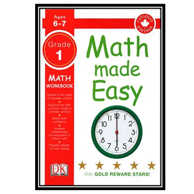 کتاب Math Made Easy Grade 1: math workbook (Canadian edition) اثر Wilson M انتشارات مؤلفین طلایی