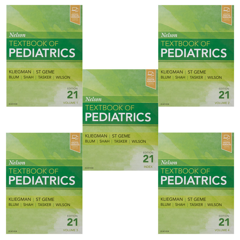 کتاب Nelson Textbook of Pediatrics 21st Edition اثر جمعی از نویسندگان انتشارات الزویر 5 جلدی
