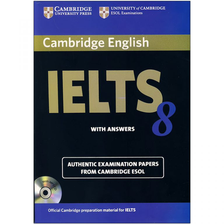 کتاب IELTS Cambridge 8 اثر اثرجمعی ازنویسندگان انتشارات کمبریدج