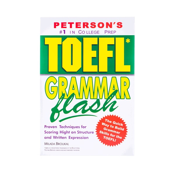 کتاب TOEFL Grammar Flash اثر Milada Broukal انتشارات Peterson
