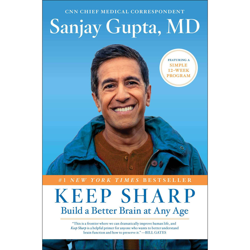 کتاب Keep Sharp اثر Sanjay Gupta M.D انتشارات Simon & Schuster