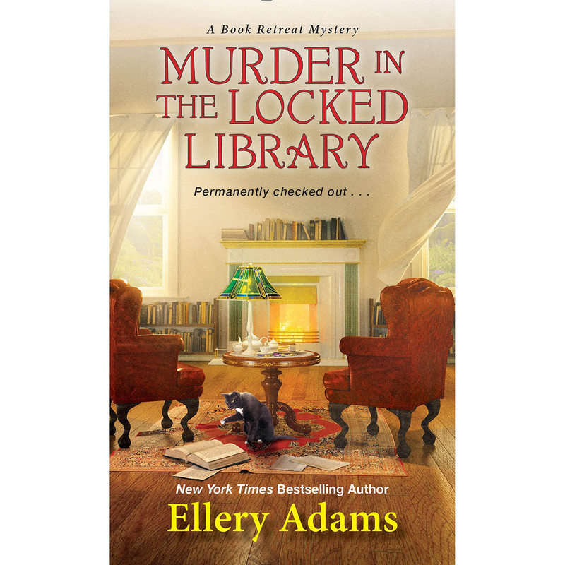 کتاب Murder in the Locked Library اثر Ellery Adams انتشارات Kensington Cozies
