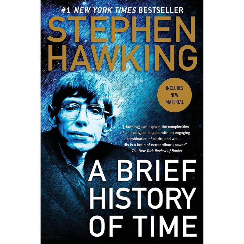 کتاب A Brief History of Time اثر Stephen Hawking انتشارات Bantam