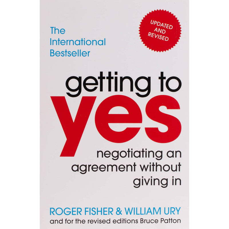 کتاب Getting to Yes اثر Fisher انتشارات Random UK