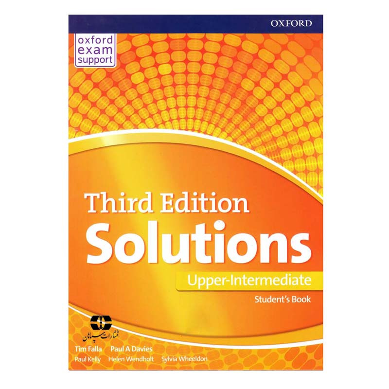 کتاب Solutions Upper-Intermediate Third Edition اثر Tim Falla And Paul A Davies انتشارات سپاهان