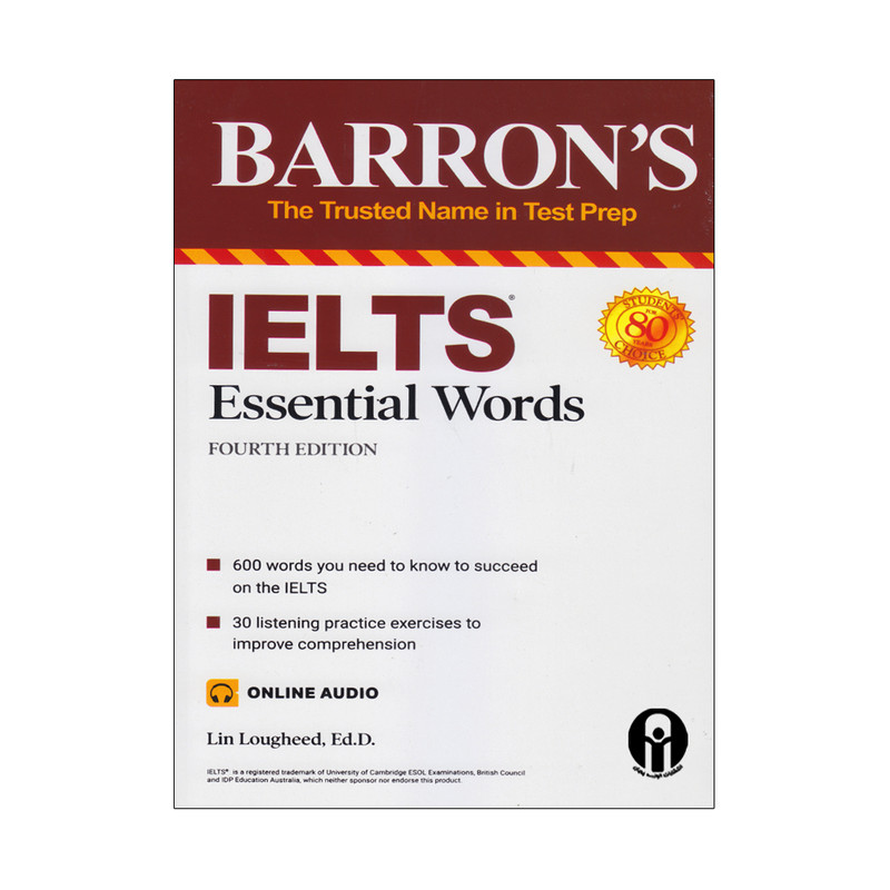 کتاب IELTS Essential Words Fourth Edition اثر Lin Lougheed Ed.D انتشارات الوندپویان