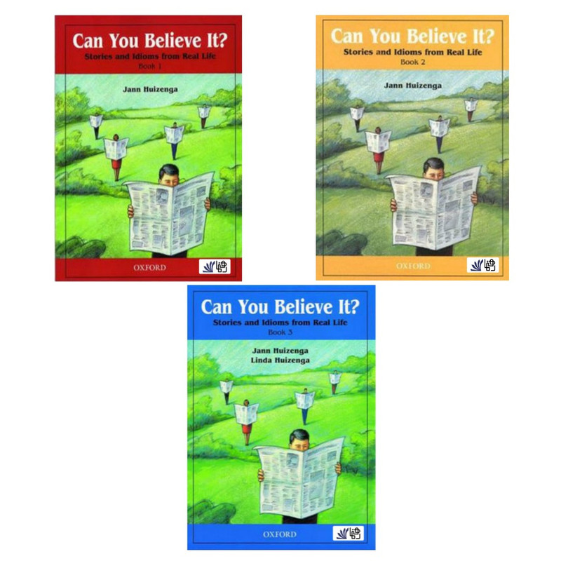 کتاب Can You Believe It اثر Jann Huizenga انتشارات رهنما 3جلدی