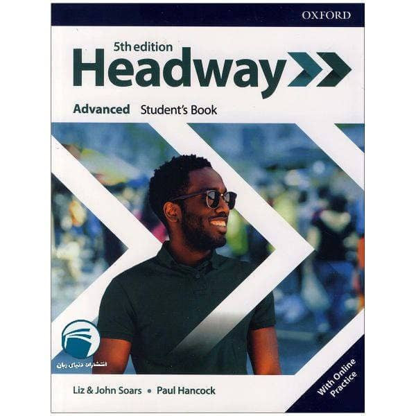 کتاب headway advanced 5th edition اثر john and liz soars Paul Hancock انتشارات دنیای زبان