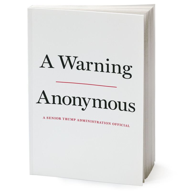 کتاب A Warning اثر Anonymous انتشارات Hachette Digital Inc