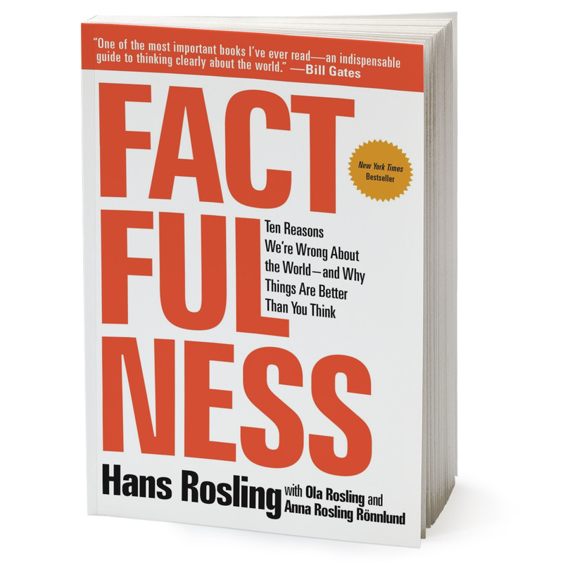 کتاب Factfulness اثر Hans Rosling انتشارات Macmillan Publishers