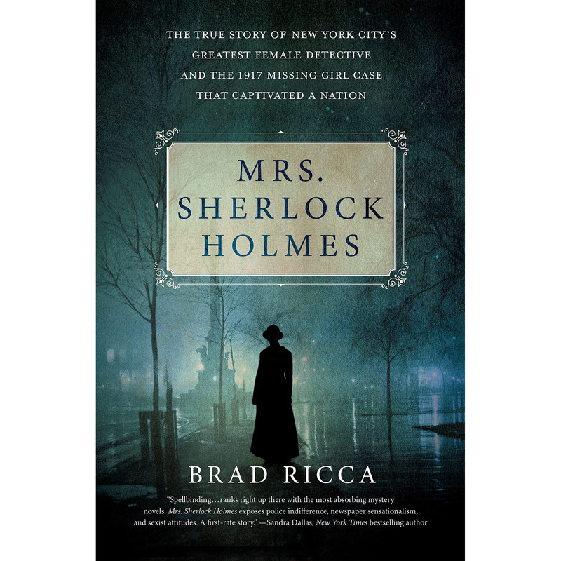 کتاب Mrs. Sherlock Holmes اثر Brad Ricca انتشارات Macmillan