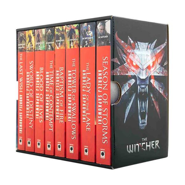 کتاب The Witcher Series PACKED اثر Andrzej Sapkowski انتشارات Orbit هشت جلدی