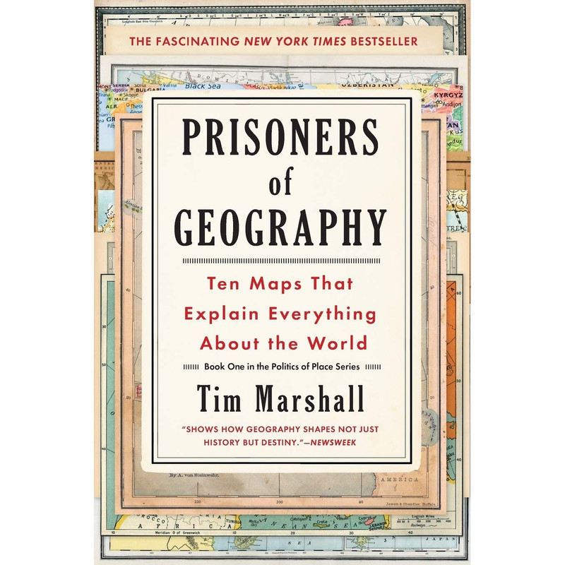 کتاب Prisoners of Geography اثر Tim Marshall انتشارات Simon & Schuster, Inc
