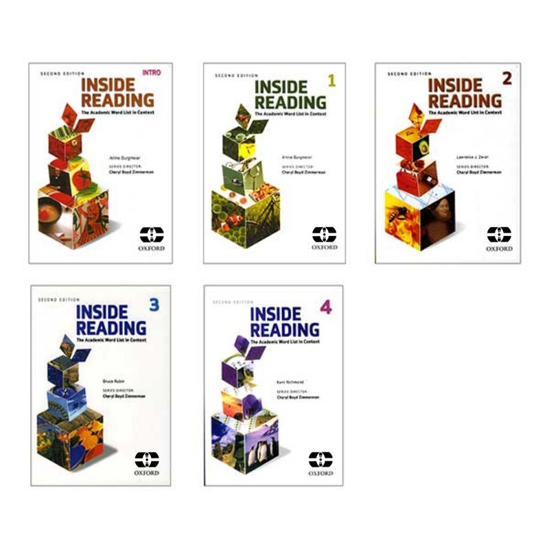کتاب Inside Reading 2nd اثر Arline Burgmeier انتشارات سپاهان 5 جلدی