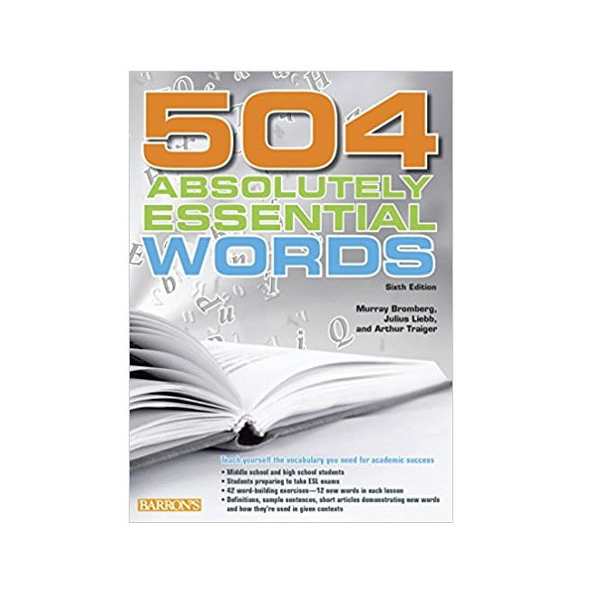 کتاب 504 Absolutely Essential Words اثر Murray Bromberg انتشارات Barrons Educational Services