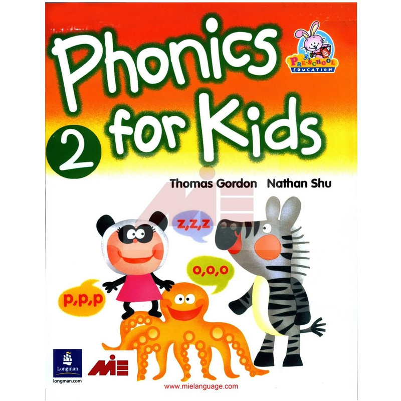 کتاب Phonics For Kids 2 اثر جمعی از نویسندگان انتشارات Pearson Longman