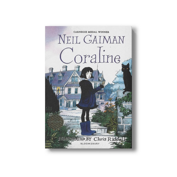 کتاب Coraline اثر Neil Gaiman نشر مات