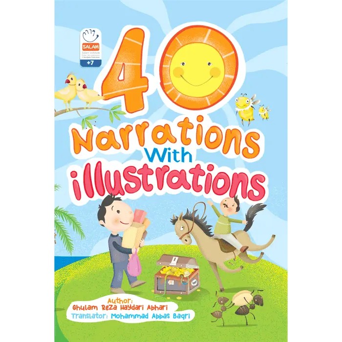 کتاب 40Narrations With illustrations