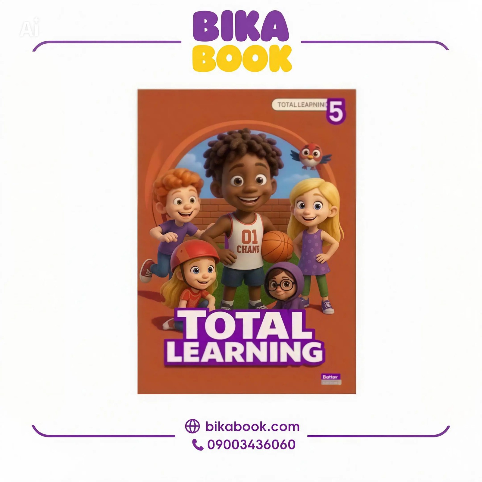 کتاب 5 Super Minds Total Learning