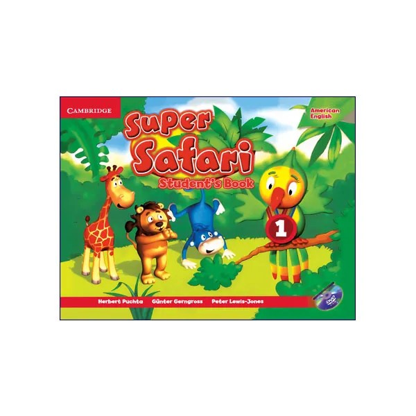 کتاب زبان American Super Safari 1
