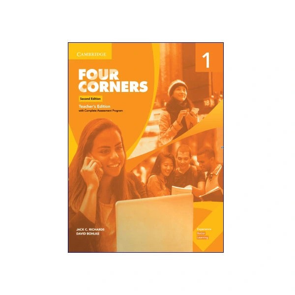 کتاب Four Corners Level 1 Teacher’s Book, 2nd Edition (فور کرنرز سطح ۱ – کتاب معلم، ویرایش دوم) نسخه انگلیسی PDF