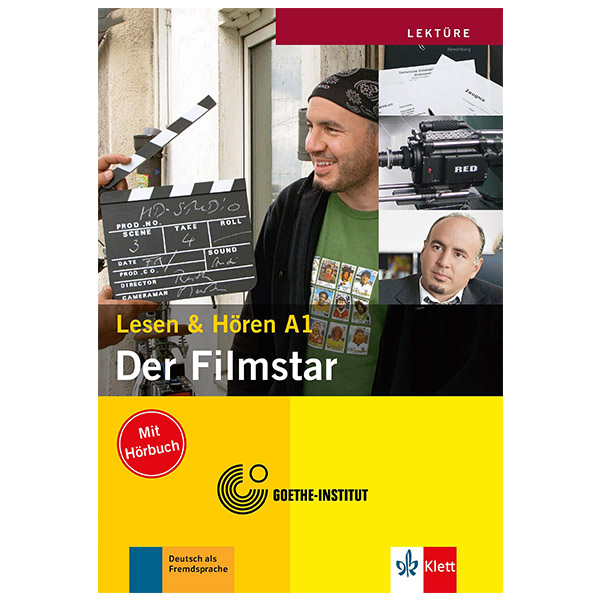 کتاب داستان کوتاه آلمانی سطح Der Filmstar lesen und horen A1