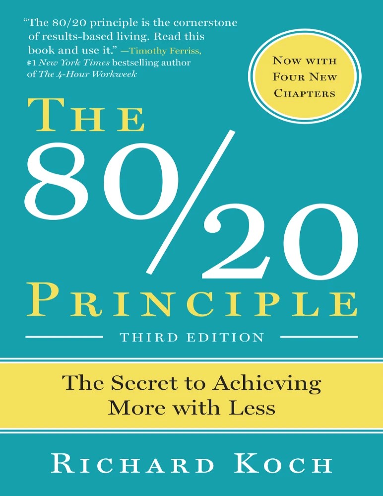 کتاب The 80/20 Principle (اصل ۸۰/۲۰) نسخه انگلیسی PDF