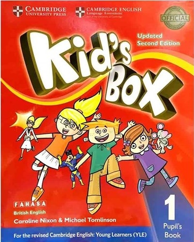 كتاب کیدز باکس ویرایش دوم Kids Box 1 Updated 2nd Edition